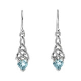 Topaze bleue / Argent 925