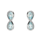 Topaze bleue / Argent 925