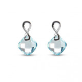 Topaze bleue / Or Blanc 750