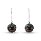 Grenat / Argent 925
