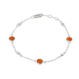 Cornaline / Argent 925