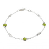 Péridot / Argent 925