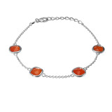 Cornaline / Argent 925