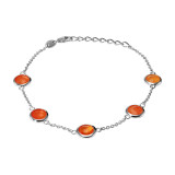 Cornaline / Argent 925
