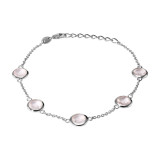 Quartz Rose / Argent 925