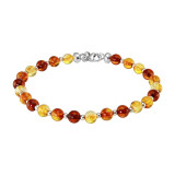 Ambre / Argent 925