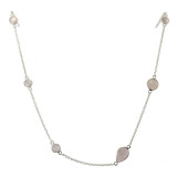 Quartz Rose / Argent 925