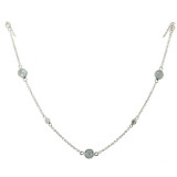 Topaze bleue / Argent 925