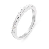 Oxyde de zirconium / Or Blanc 375