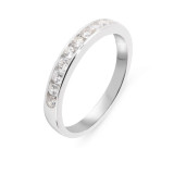 Oxyde de zirconium / Or Blanc 375