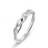 Diamant / Or Blanc 750