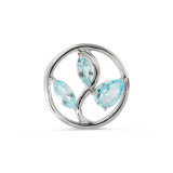 Topaze bleue / Argent 925