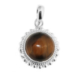Oeil de tigre / Argent 925