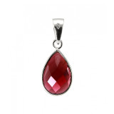 Grenat / Argent 925