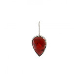 Grenat / Argent 925