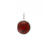 Grenat / Argent 925
