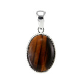 Oeil de tigre / Argent 925