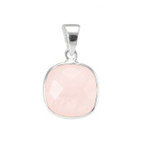 Quartz Rose / Argent 925