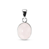 Quartz Rose / Argent 925