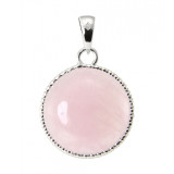 Quartz Rose / Argent 925