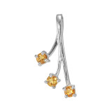 Citrine / Argent 925
