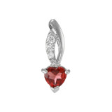 Grenat / Argent 925