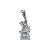 Oxyde de zirconium / Argent 925