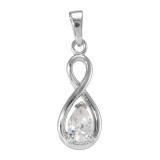 Oxyde de zirconium / Argent 925