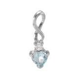 Topaze bleue / Argent 925