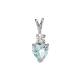 Topaze bleue / Argent 925