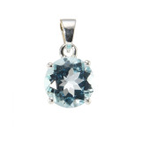 Topaze bleue / Argent 925