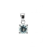 Topaze bleue / Argent 925