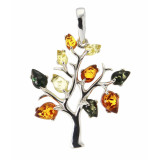 Ambre / Argent 925