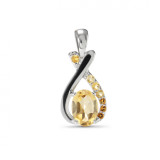 Citrine / Argent 925