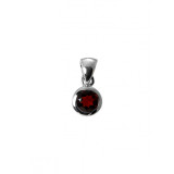 Grenat / Argent 925