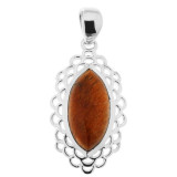 Oeil de tigre / Argent 925