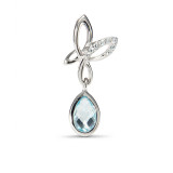 Topaze bleue / Argent 925