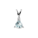 Topaze bleue / Argent 925