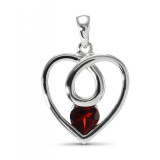 Grenat / Argent 925