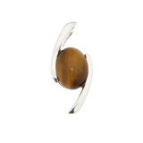 Oeil de tigre / Argent 925
