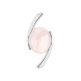 Quartz Rose / Argent 925