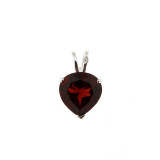 Grenat / Argent 925
