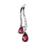Grenat / Argent 925