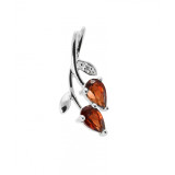 Grenat / Or Blanc 375