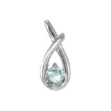 Topaze bleue / Argent 925
