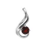 Grenat / Argent 925