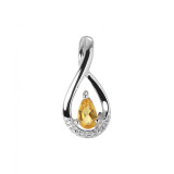 Citrine / Or Blanc 375