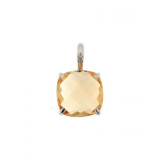 Citrine / Or Blanc 750