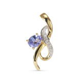 Tanzanite / Or Jaune 375