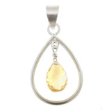 Citrine / Argent 925